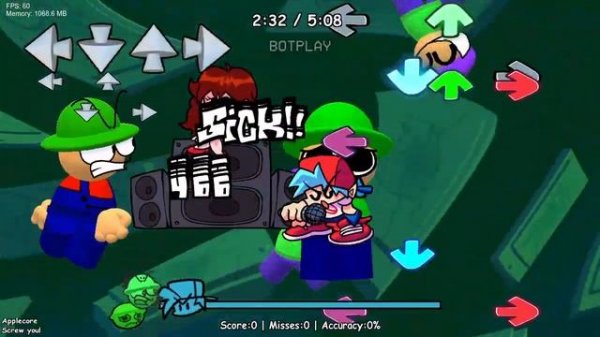 Applecore (psych engine mod folder) - Dave and Bambi: Golden Apple (HEAVILY OUTDATED)