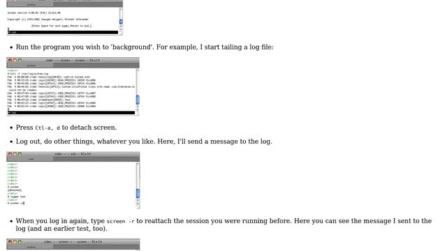 Linux process to background - relogin - how to bring process back to foreground? (2 Solutions!!) смотреть онлайн