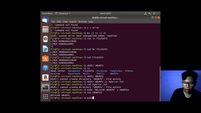 OPERASI INPUT/OUTPUT DI LINUX (18.11.2563) смотреть онлайн