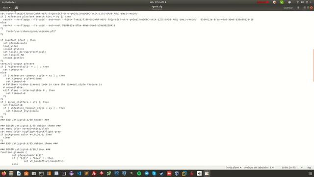 2020 | Editando el GRUB de Ubuntu Linux 18.04.3 LTS смотреть онлайн