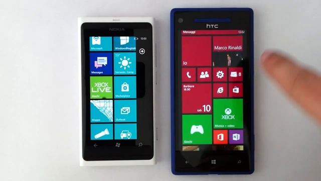 Differenze tra la Start screen di Windows Phone 7.5 e 8 смотреть онлайн