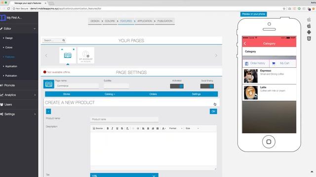 App Builder Pro Features overview Commerce Part 2 Create a Simple Product nomusic смотреть онлайн