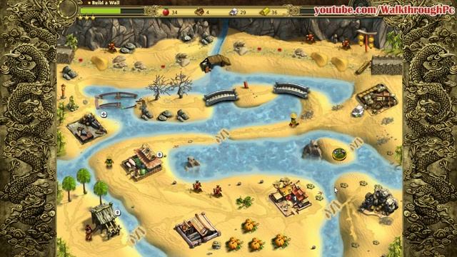 Building the Great Wall of China - Level 36 (Walkthrough) смотреть онлайн