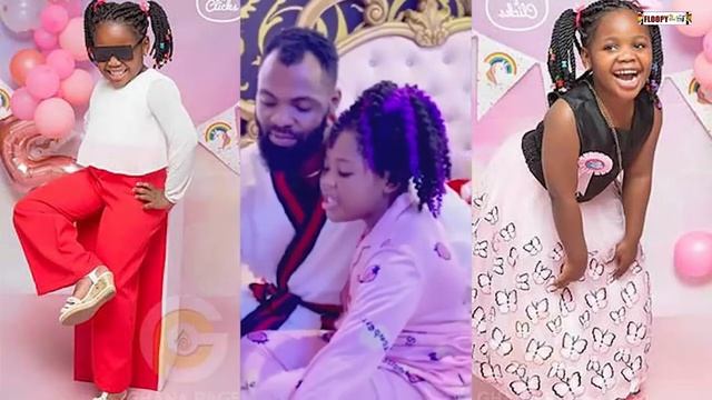Wow...Rev Obofour gifts her 7yrs old daughter with iPhone 12 Pro Max on her birthday смотреть онлайн