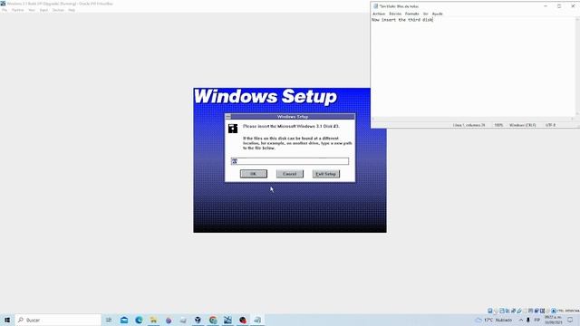 Upgrading from Windows 3.1 Build 34f to 43e смотреть онлайн