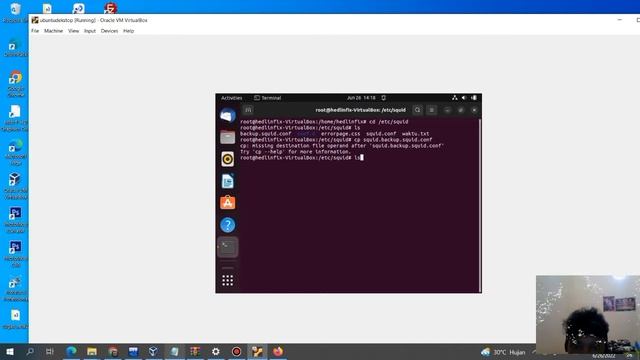 Konfigurasi instalasi Proxy server | Linux ubuntu dekstop server | virtual box смотреть онлайн