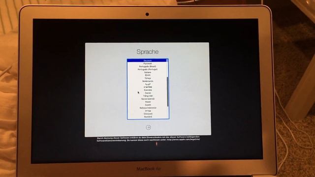 MacBook Air Setup screens смотреть онлайн