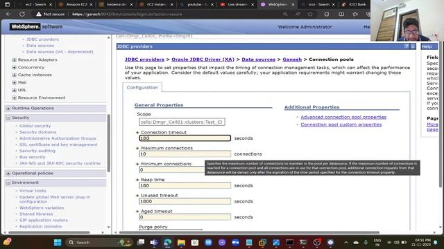 DataSource in WebSphere Application Server смотреть онлайн