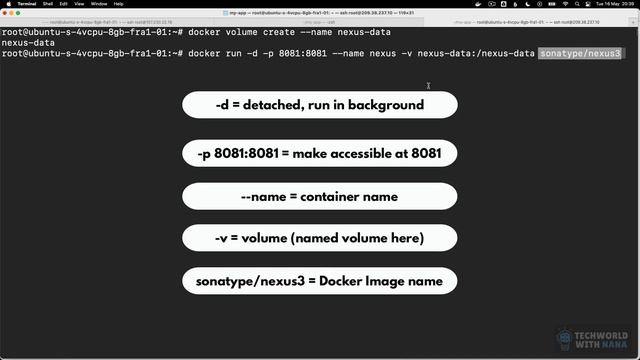 085. 16 - Deploy Nexus as Docker Container - 581K смотреть онлайн