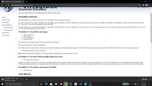 INSTALLING VIRTUAL BOX IN WINDOWS 10 смотреть онлайн