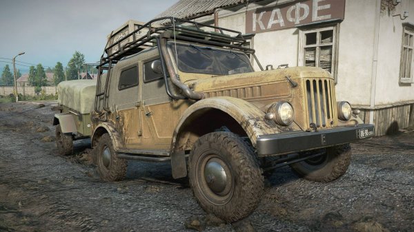 SnowRunner обзор ГАЗ 69А Приватный мод 🔴