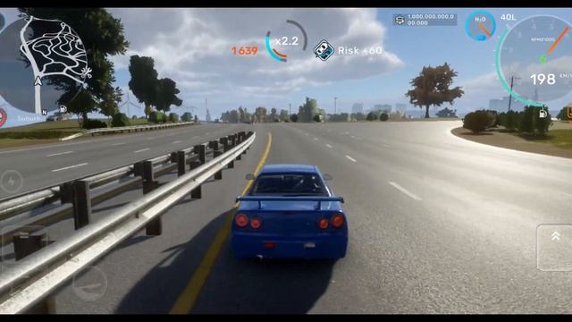 Nissan Skyline R34 GT-R *Top Speed* - CarX Street (Android Gameplay) смотреть онлайн