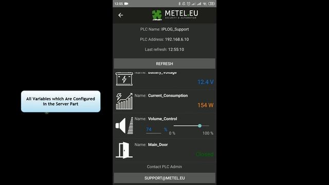 Android / iOS Client for Remote Control and Supervision of Systems смотреть онлайн