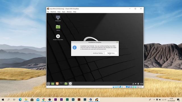 INSTALASI SISTEM OPERASI LINUX MENGGUNAKAN VIRTUAL BOX (DISTRO LINUX MINT 20 + INSTALASI APLIKASI) смотреть онлайн