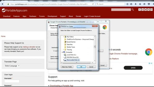 Google Chrome Portable смотреть онлайн