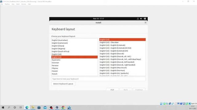 Install DualBoot Win11 Ubuntu 2204 in VirtualBox Walkthrough - 2101CS52 смотреть онлайн