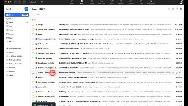 Zoom mail and calendar client смотреть онлайн
