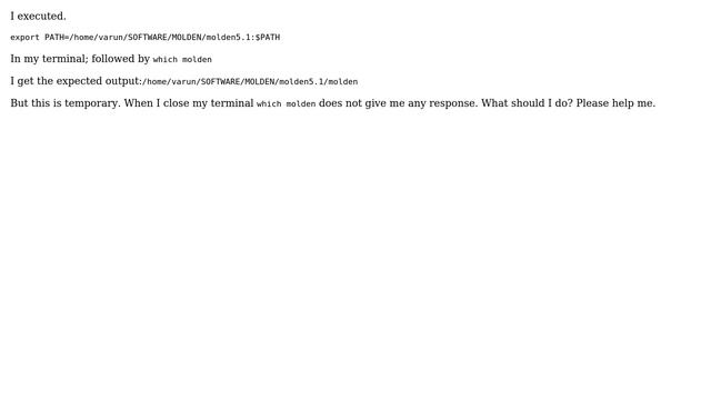 Ubuntu: How to permanently set path in Ubuntu 14.04LTS? смотреть онлайн