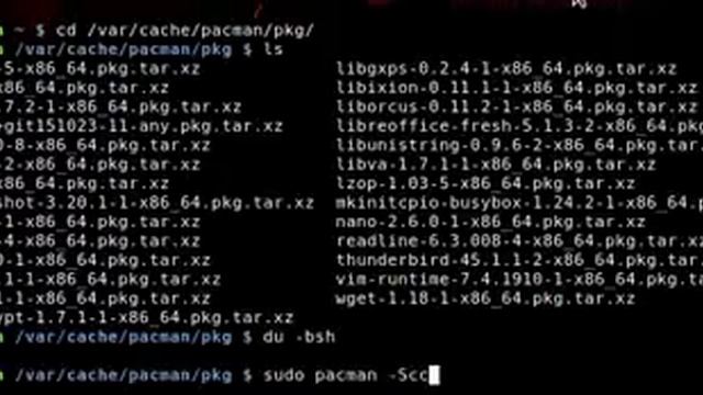 Limpiar cache en Archlinux смотреть онлайн