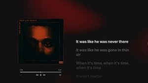 The Weeknd - I Was Never There feat. Gesaffelstein (Lyrics)
