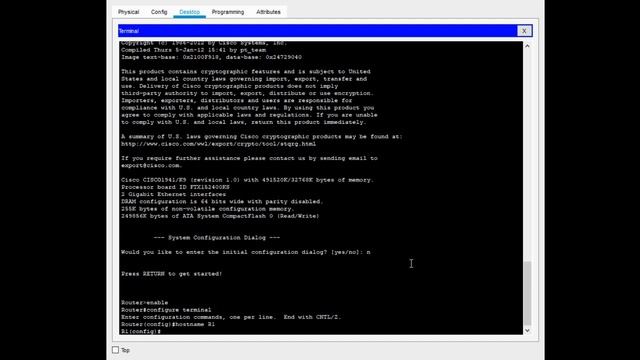 Freshmen Configure Basic Settings on a Cisco Router смотреть онлайн
