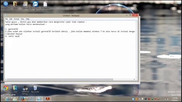 TUTORIAL PASANG CYBERINDO (GCA) DI RUMAH SENDIRI GRATIS GUYS 2018 смотреть онлайн