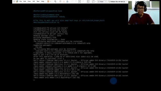 #2 | Instalasi dan Konfigurasi SSH, SSL, dan NTP di Debian 10 смотреть онлайн
