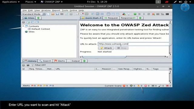 Scanning Website for Vulnerabilities Using #OWASP-ZAP - #KaliLinux смотреть онлайн