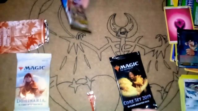 Some random booster packs that I just bought. смотреть онлайн