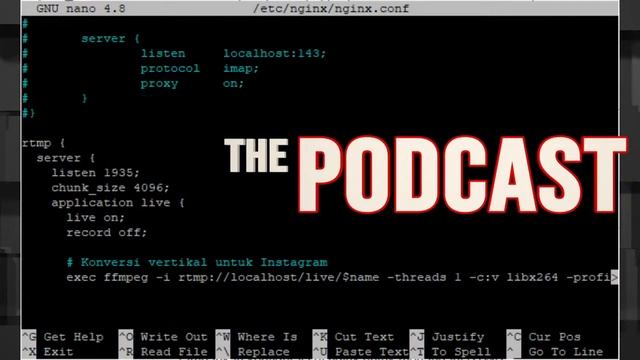 LIVE STREAMING | NGINX -RTMP Whit RASBERRY -UBUNTU 20.4.2 LTS смотреть онлайн