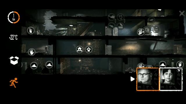 This War Of Mine Mobile - Oynanış - Baba Ve Kız - Bölüm 1 (İOS - Android)