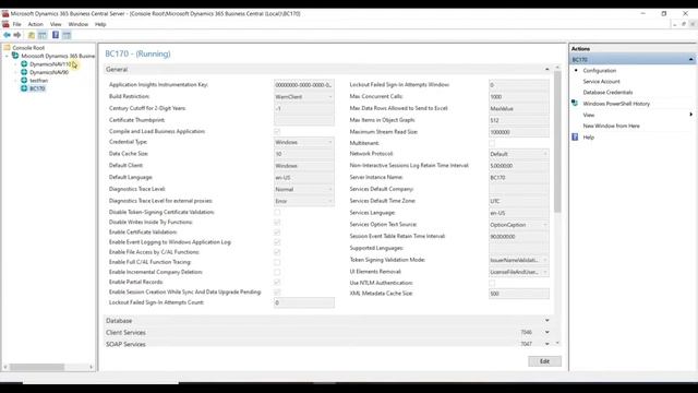 Microsoft Dynamics 365 Business Central Installation смотреть онлайн