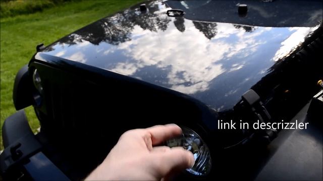 $50 amazon LED Headlight Bulbs in 2015 Jeep Wrangler - Stock vs. LED Comparison смотреть онлайн
