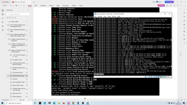 Redhat Linux 9 Lab: Recovering from File System Issues смотреть онлайн