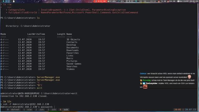 Linux Pro installiert Windows Server 2019 😅 (13.07.2020) смотреть онлайн