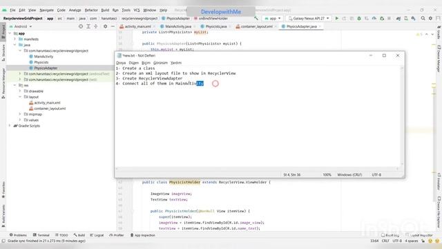 Recylerview with GridLayout - OnLongClick - Remove items смотреть онлайн