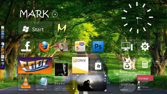 cool windows 7 customized theme смотреть онлайн