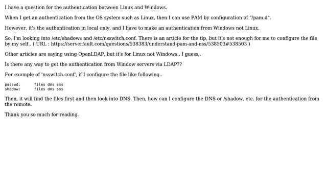 Unix & Linux: Regarding PAM via ldap смотреть онлайн