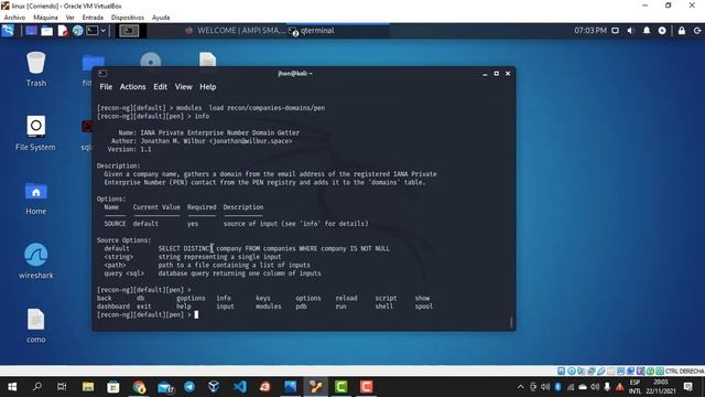 Recopilación De Datos 2 Con Recon-ng