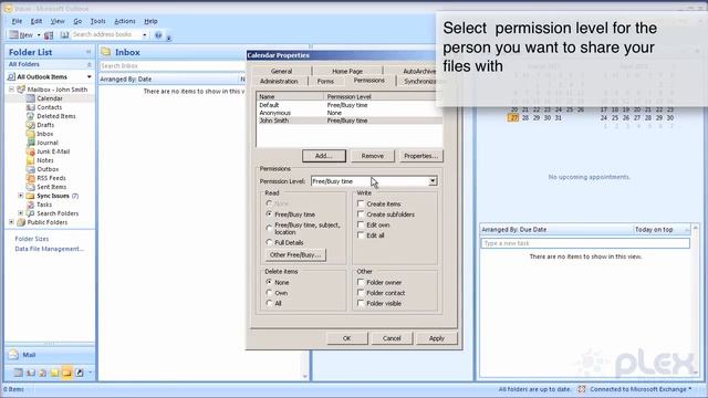 How to share my Outlook 2007 folders смотреть онлайн
