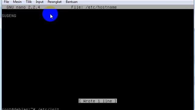 Cara Merubah Hostname Di Debian Server смотреть онлайн