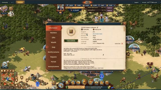 Total Battle Tutorials - How to raise your clan ranking. смотреть онлайн