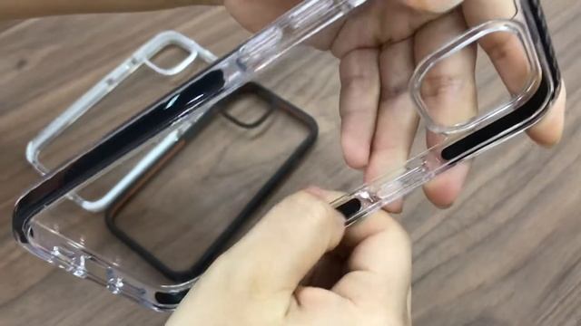 Shockproof Case Compatible with iPhone 13 6.1" Crystal Transparent Protective Cover Bumper Cases смотреть онлайн