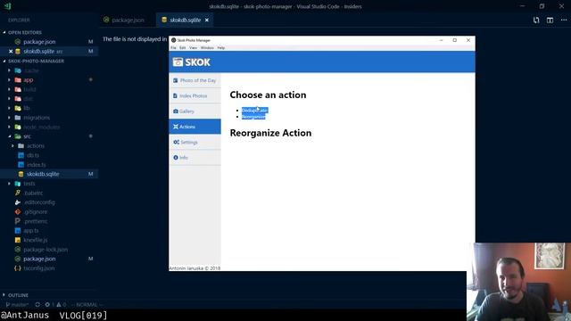 VLOG[019] - Skok, my photo manager app side project смотреть онлайн