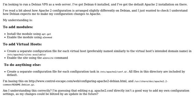 DevOps & SysAdmins: How do you configure Apache 2 on Debian Linux? (2 Solutions!!) смотреть онлайн