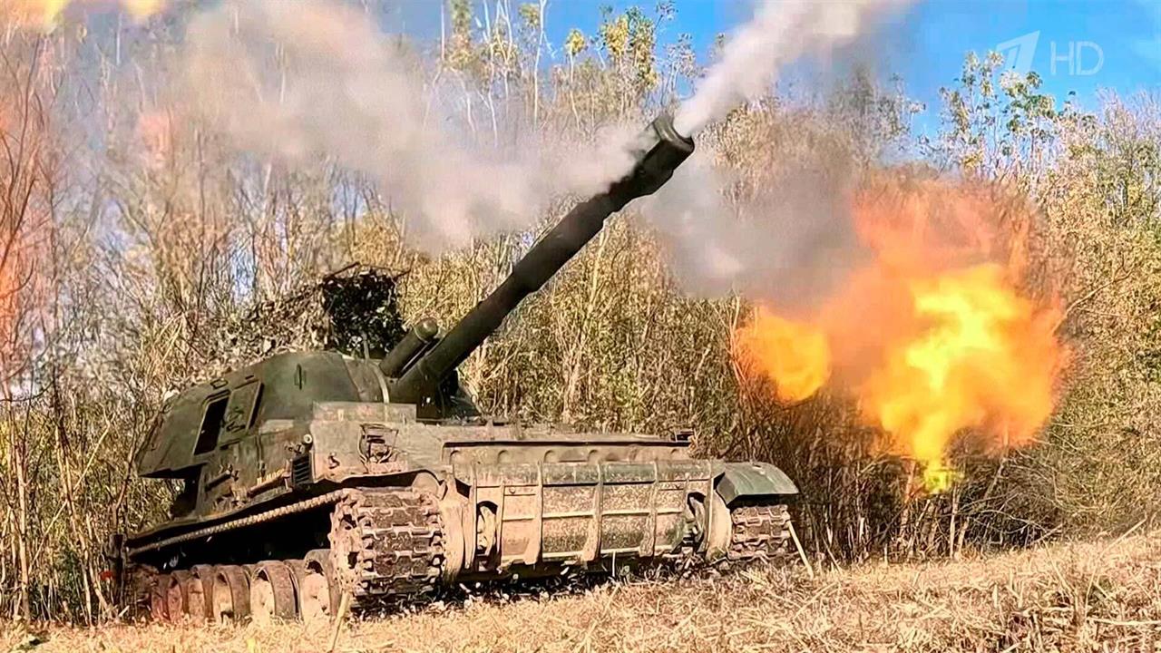 В Курском приграничье подразделения группы войск 