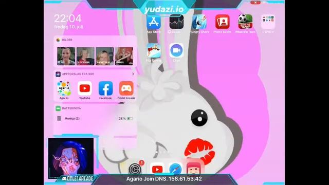 Agario live stream DNS. 156.61.53.42. смотреть онлайн