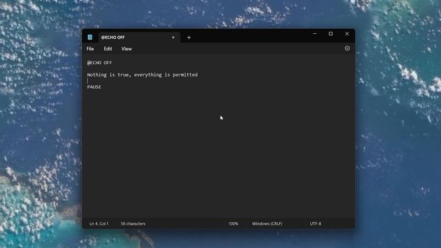 How To Create A Batch (.bat) File on Windows смотреть онлайн