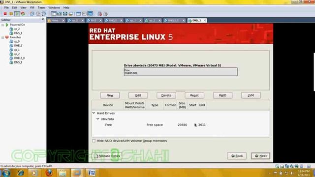 Red Hat DNS install and configure part 1 смотреть онлайн