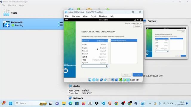 Tutorial Instalall Linux Fedora pada Virtual box смотреть онлайн